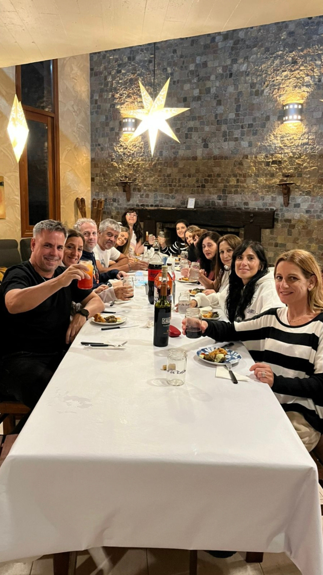 Cena grupal Bicitando
